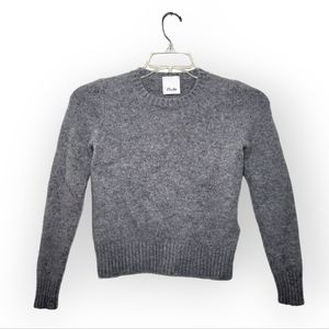 ALLUDE Cashmere Crewneck Sweater Grey XS